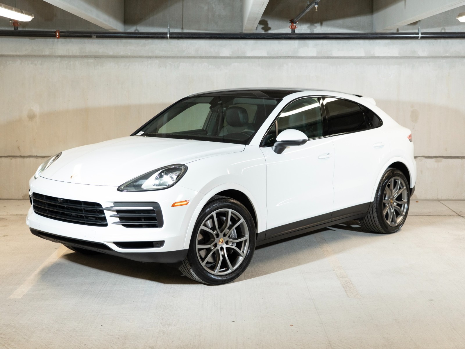 Carrara White Metallic 2023 Porsche Cayenne Coupe Coupe All-Wheel Drive Automatic