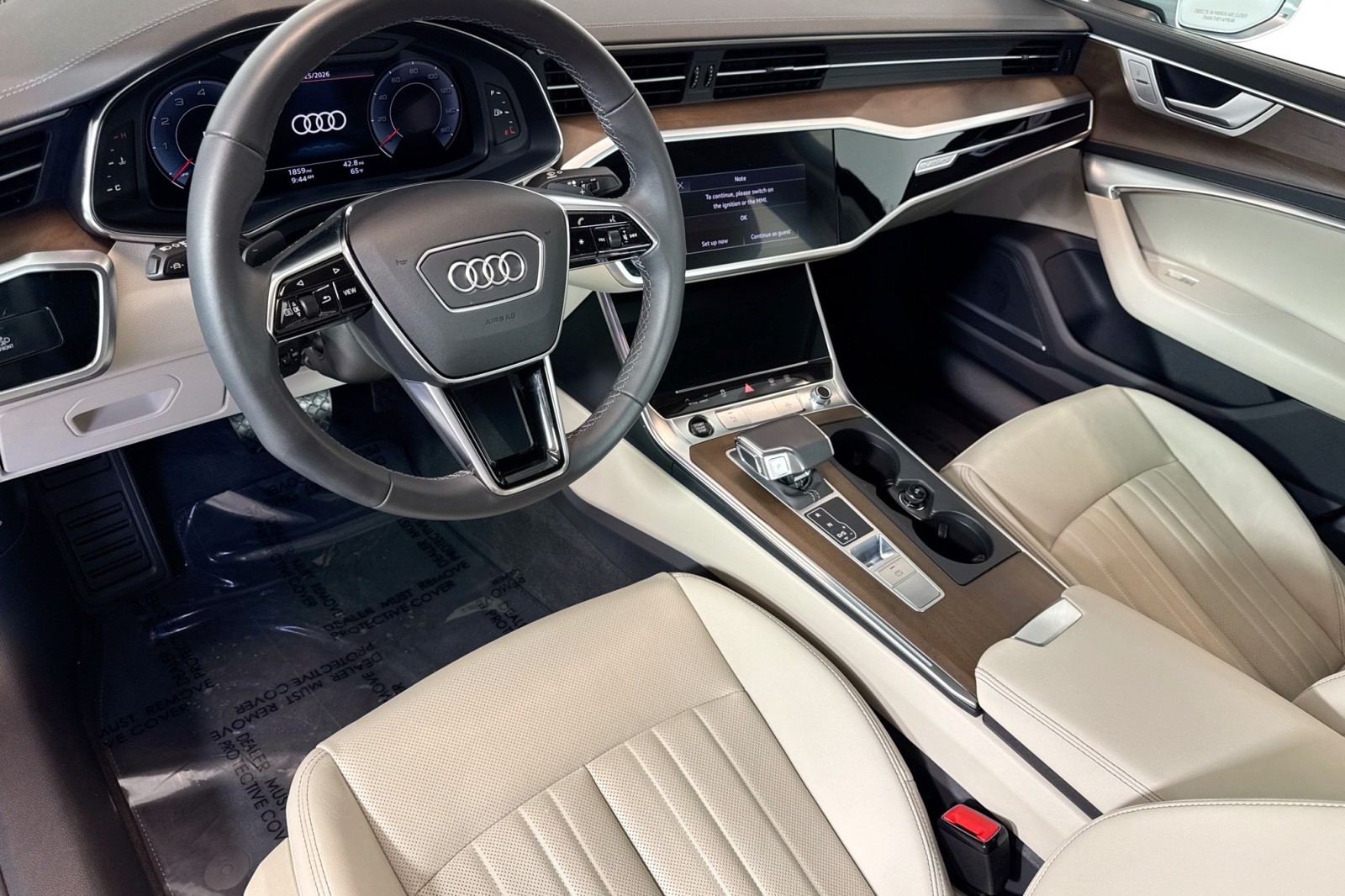 Used 2025 Florett Silver Metallic Audi Premium image 9