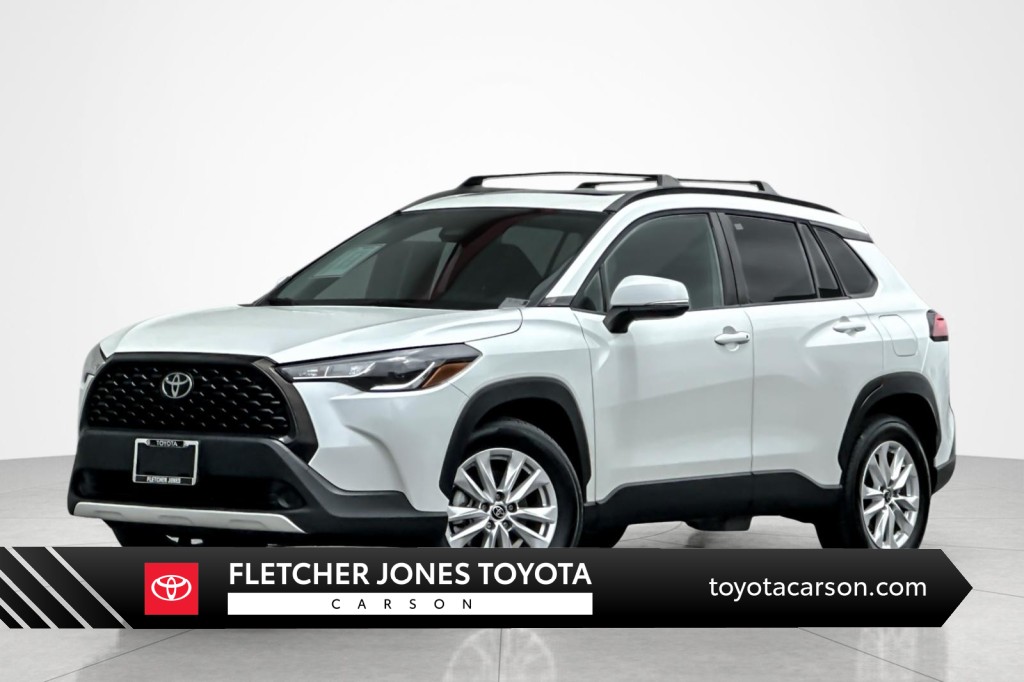 White (Wind Chill Pearl) 2023 Toyota Corolla Cross SUV / Crossover All-Wheel Drive Automatic