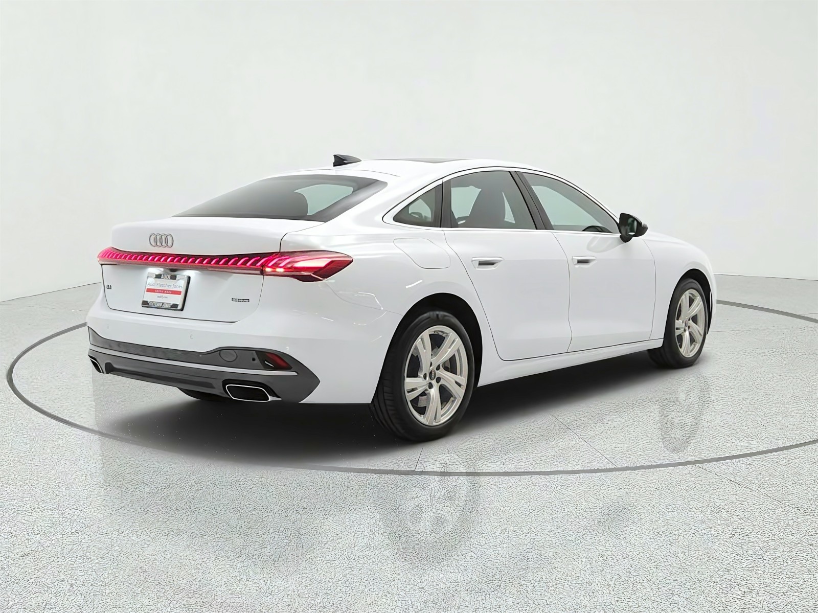 Used 2025 Glacier White Metallic Audi Premium Plus image 5