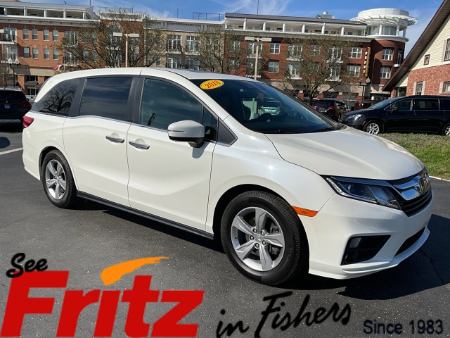 White Diamond Pearl 2018 Honda Odyssey EX-L FWD Minivan Front-Wheel Drive Automatic