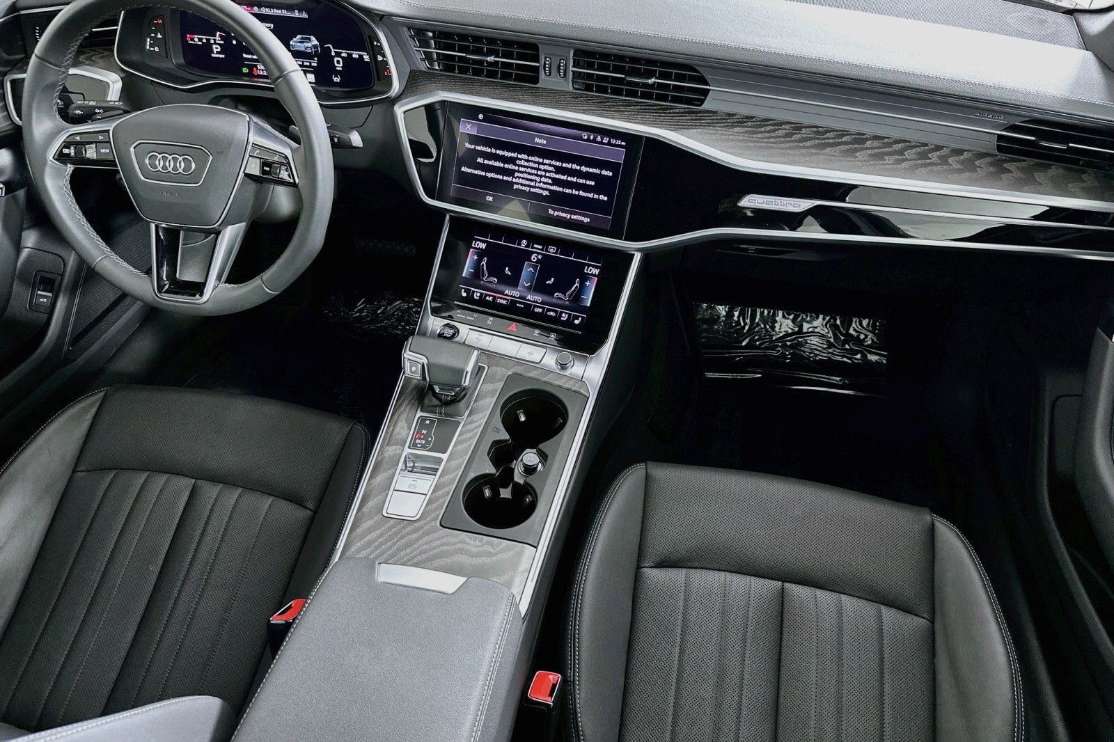 Used 2025 Mythos Black Metallic Audi Premium image 6