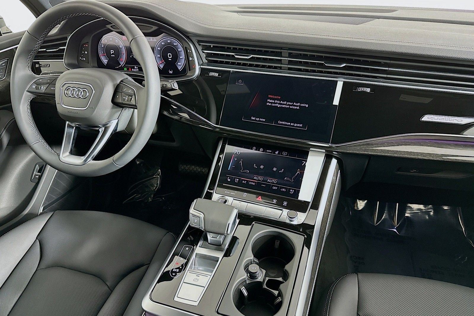 New 2026 Mythos Black Metallic Audi Premium Plus image 6