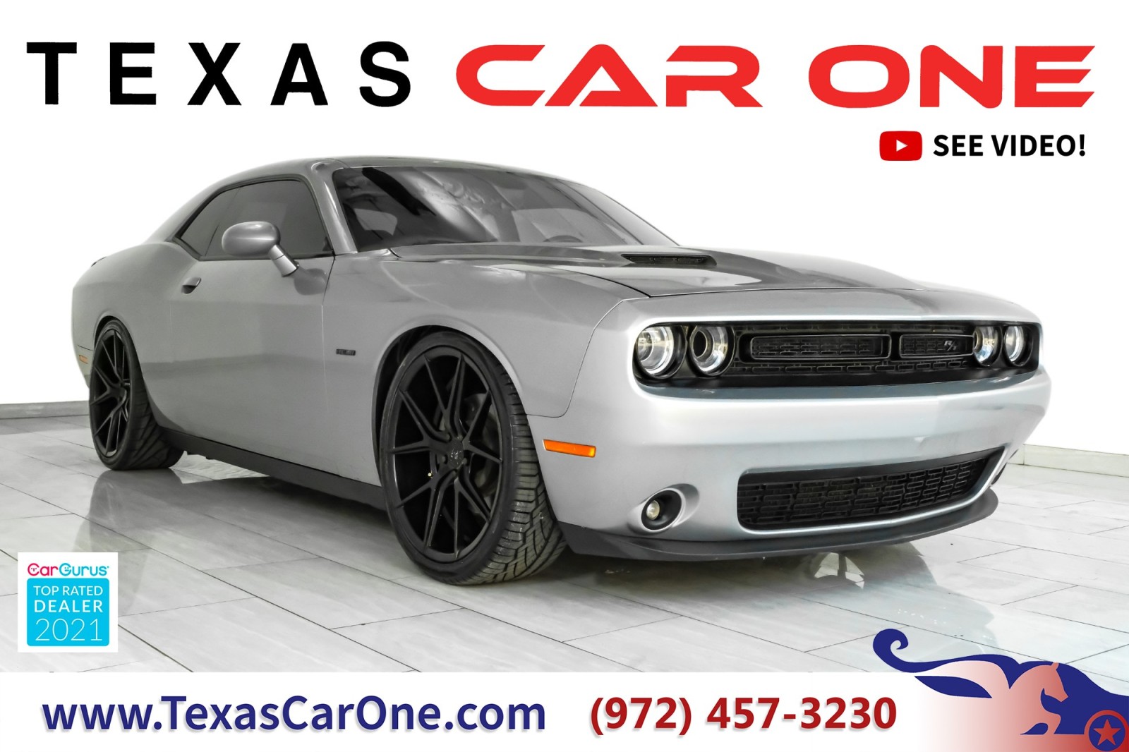 2017 Dodge Challenger R/T 5.7L HEMI REAR CAMERA KEYLESS START BLUETOOTH  1