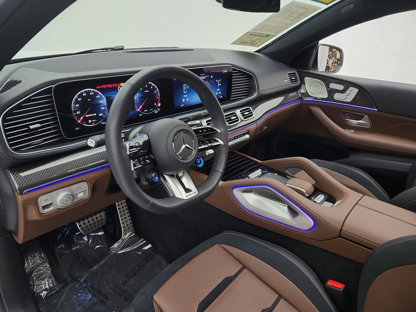 Certified Used 2025 Polar White Mercedes-Benz AMG® GLE 53 4MATIC+ Coupe image 12