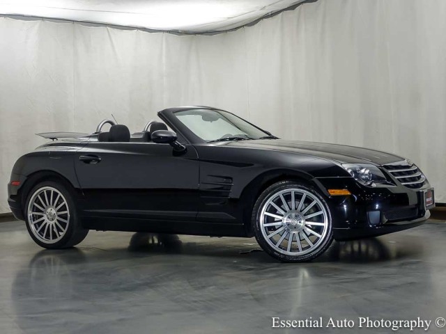 Black 2006 Chrysler Crossfire Convertible Rear-Wheel Drive Manual