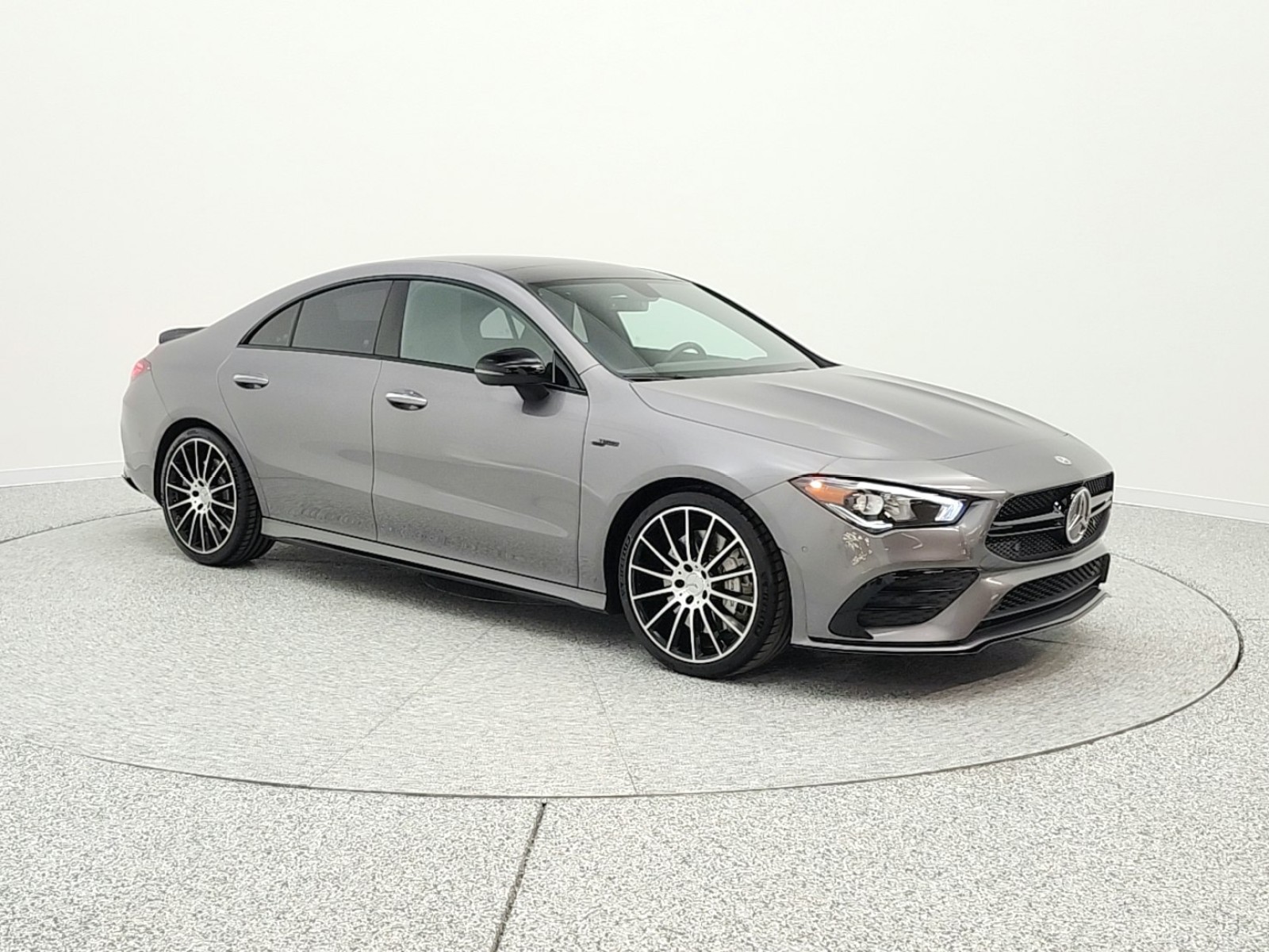 Certified Used 2022 Mountain Grey Metallic Mercedes-Benz AMG® CLA 35 4MATIC Coupe image 3