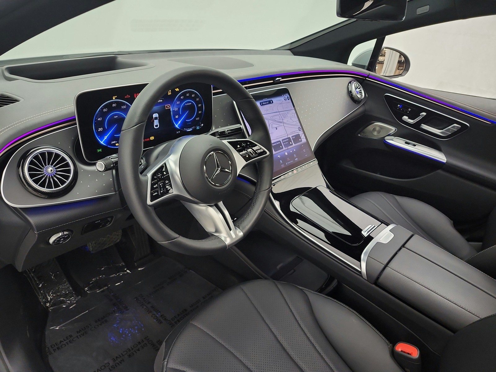 Certified Used 2024 MANUFAKTUR Alpine Grey Mercedes-Benz EQE 350 4MATIC® Sedan image 34