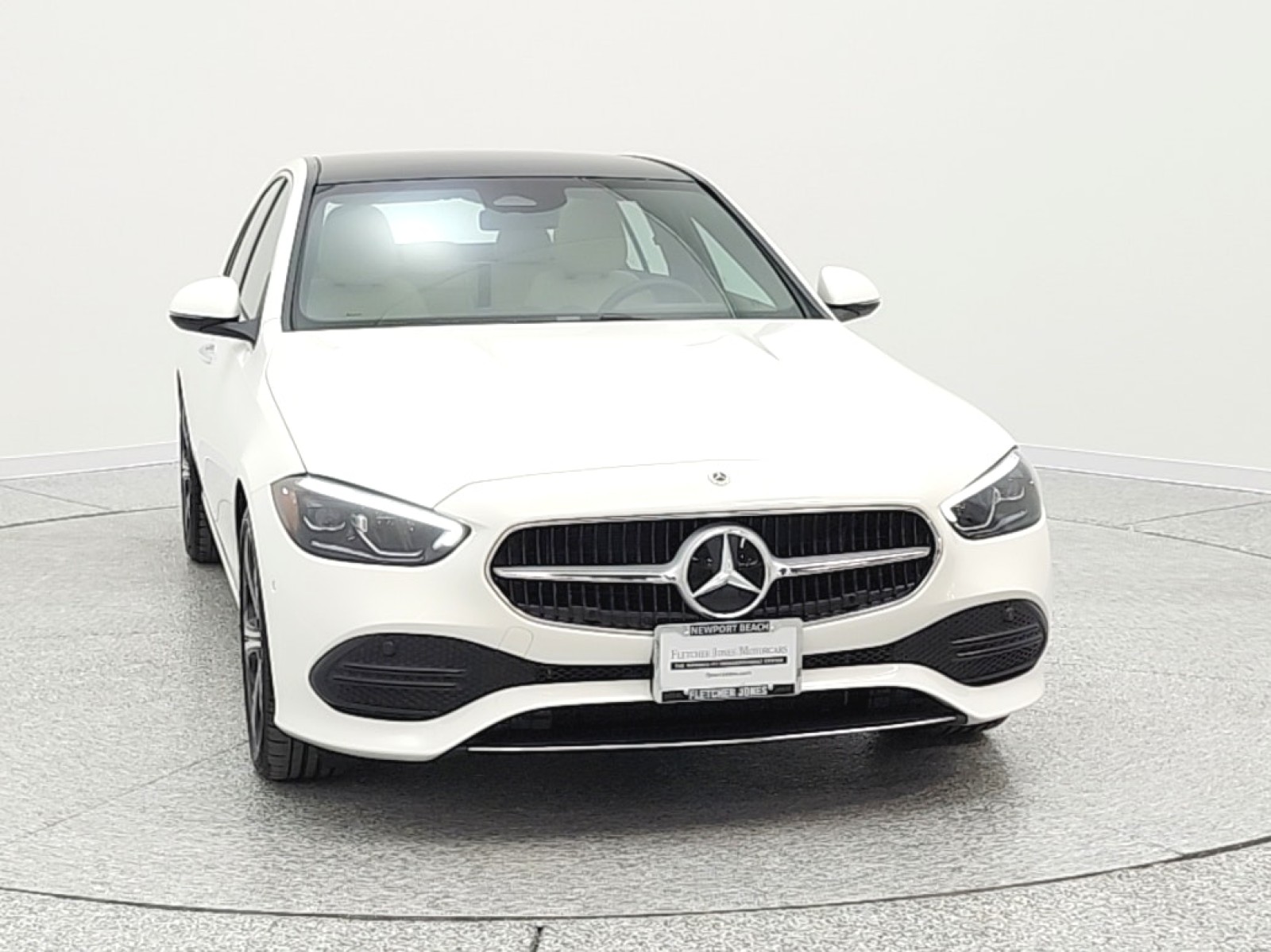 Certified Used 2025 Polar White Mercedes-Benz C 300 Sedan image 2