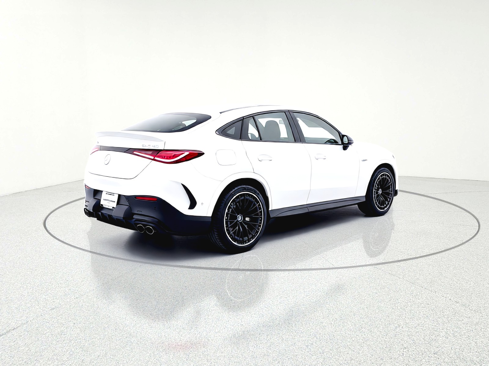 New 2026 MANUFAKTUR Moonlight White Metallic Mercedes-Benz AMG® GLC 43 4MATIC Coupe image 25