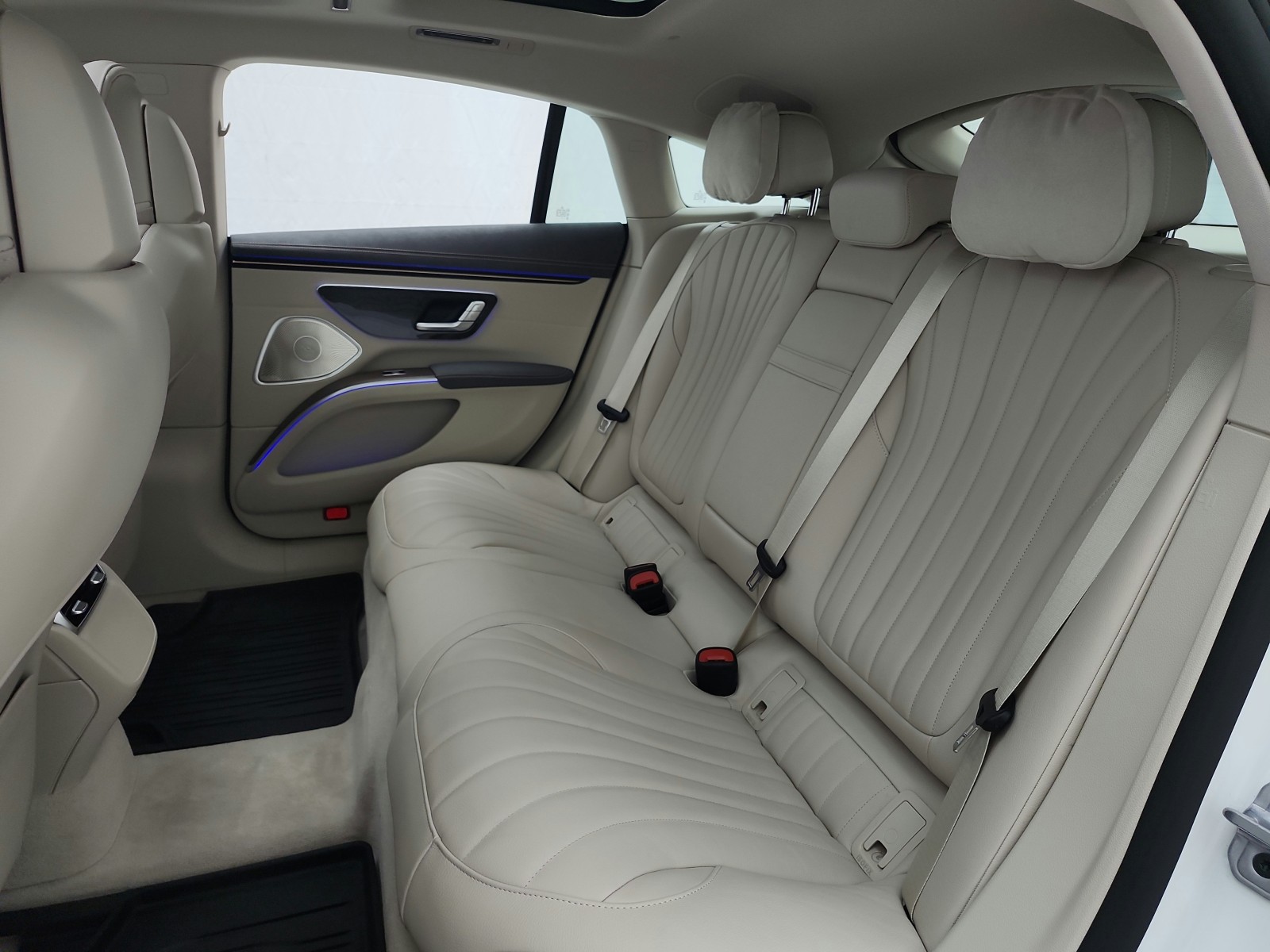 Certified Used 2022 Polar White Mercedes-Benz EQS 450+ Sedan image 16