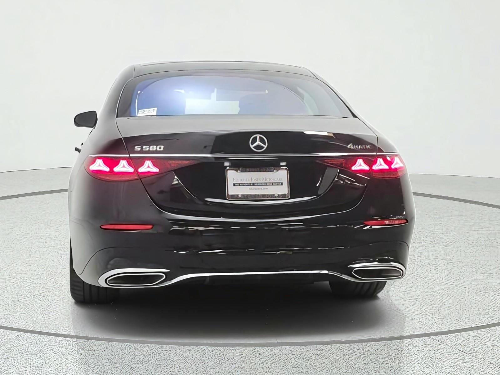 New 2027 Obsidian Black Metallic Mercedes-Benz S 580 4MATIC® Sedan image 6