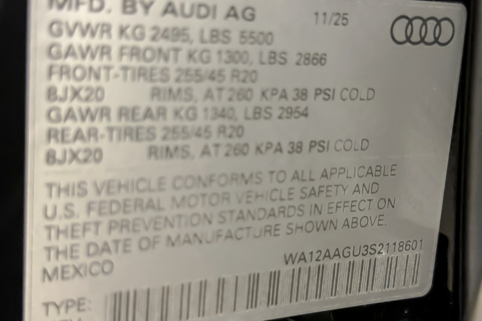 New 2025 Mythos Black Metallic Audi Premium Plus 2.0 TFSI quattro image 25