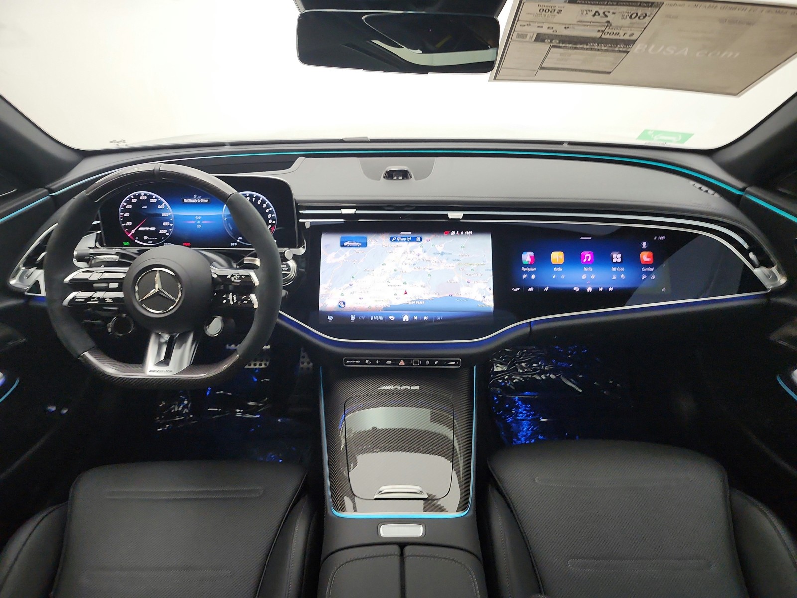 New 2026 MANUFAKTUR Alpine Grey Mercedes-Benz AMG® E 53 E image 16