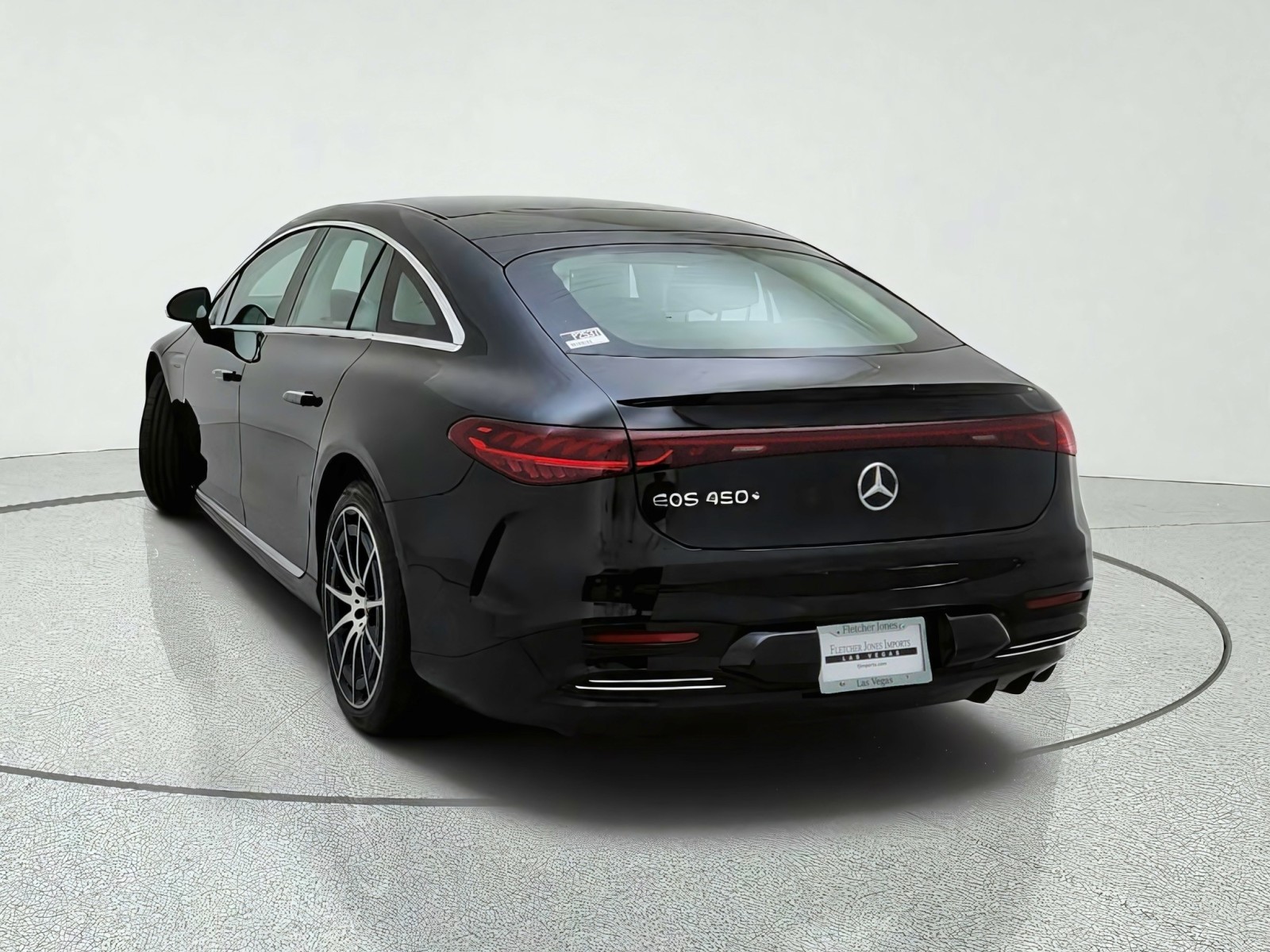 Certified Used 2023 Obsidian Black Metallic Mercedes-Benz EQS 450+ image 11