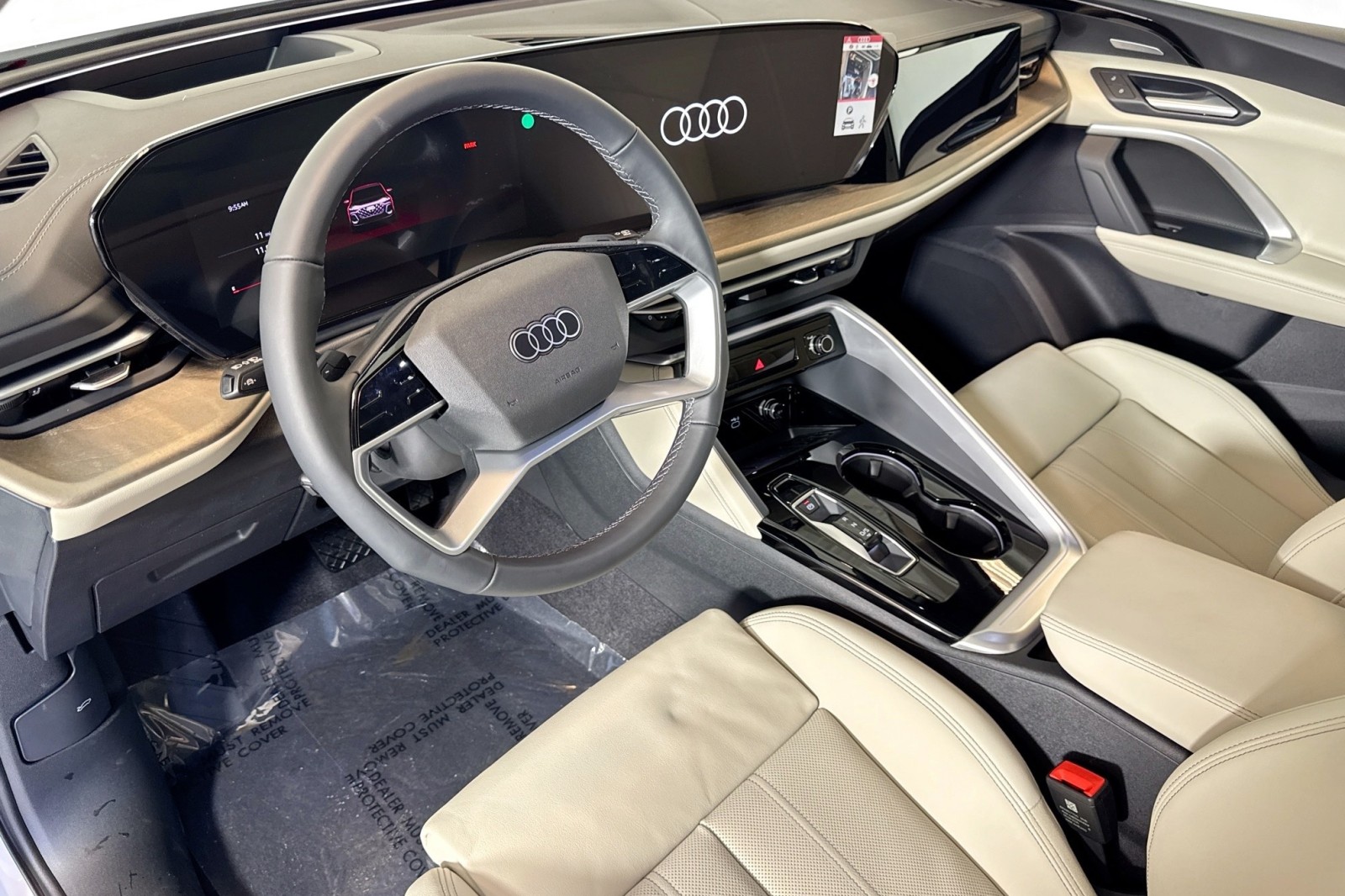 New 2025 Glacier White Metallic Audi Premium Plus 2.0 TFSI quattro image 9