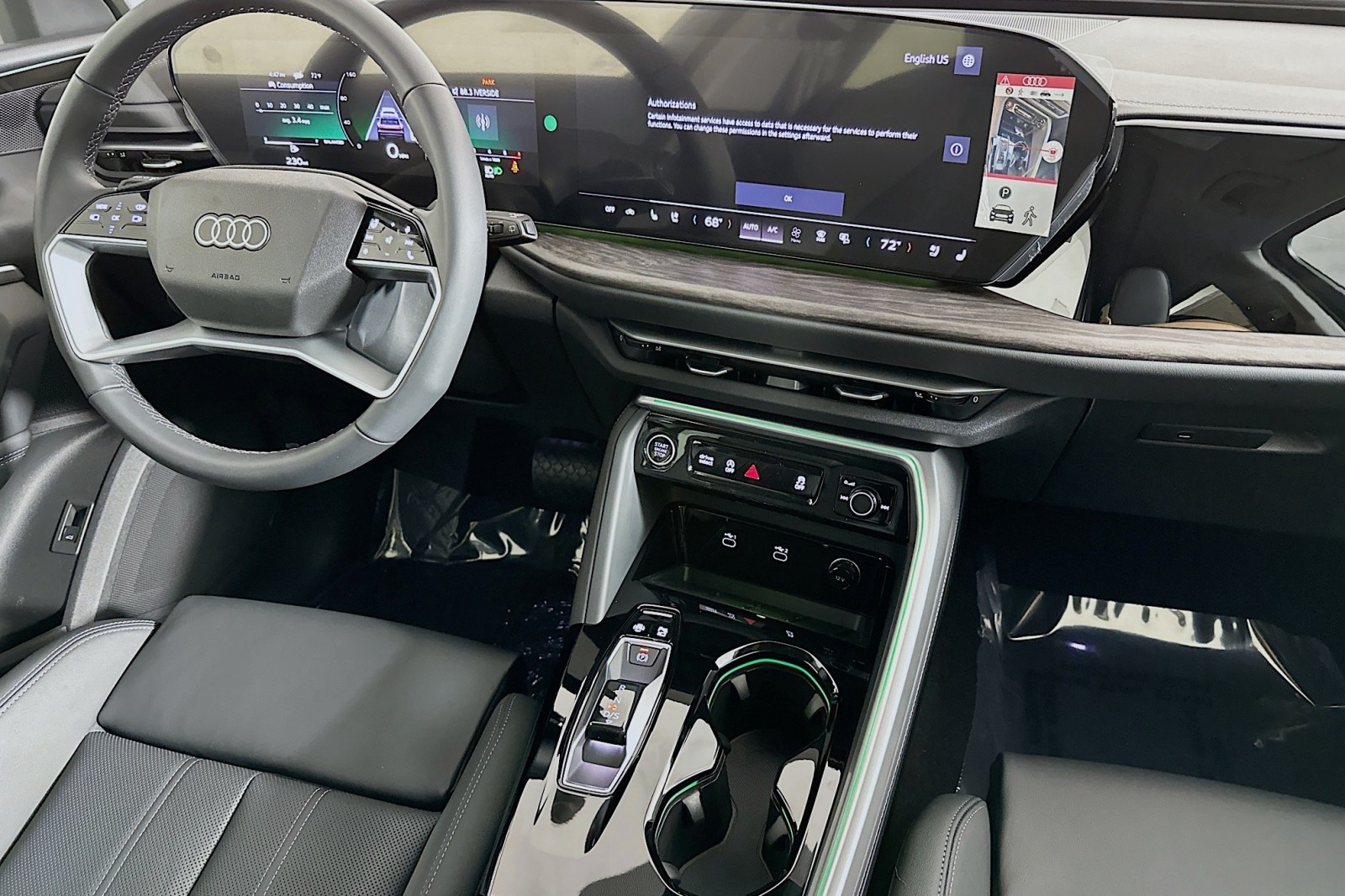 New 2025 Glacier White Metallic Audi Premium Plus image 6