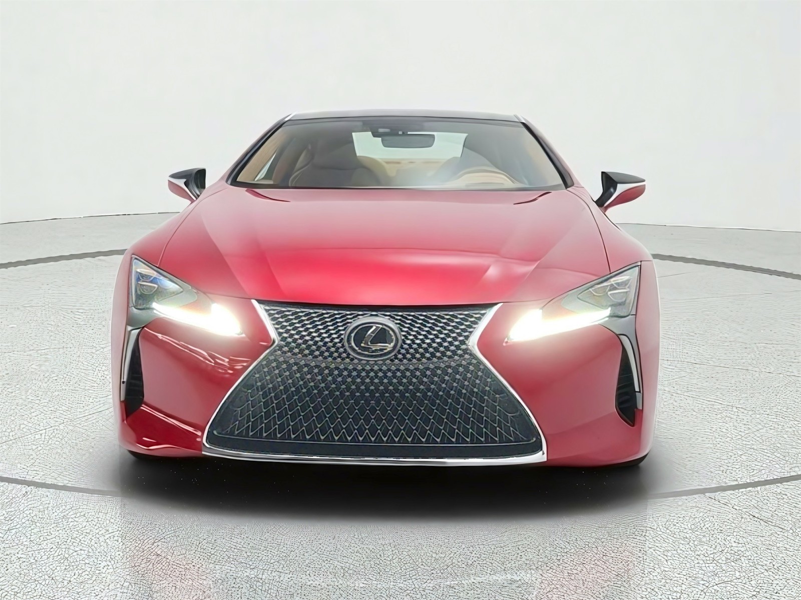Used 2021 Infrared Lexus LC 500 image 2