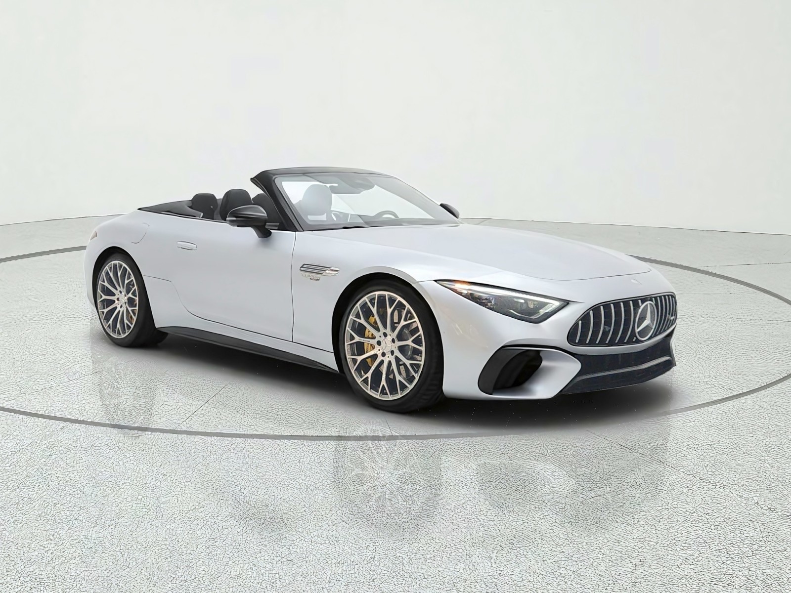 Certified Used 2022 Cirrus Silver Metallic Mercedes-Benz AMG® SL 63 Roadster image 3
