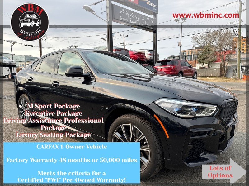 2022 BMW X6 xDrive40i AWD