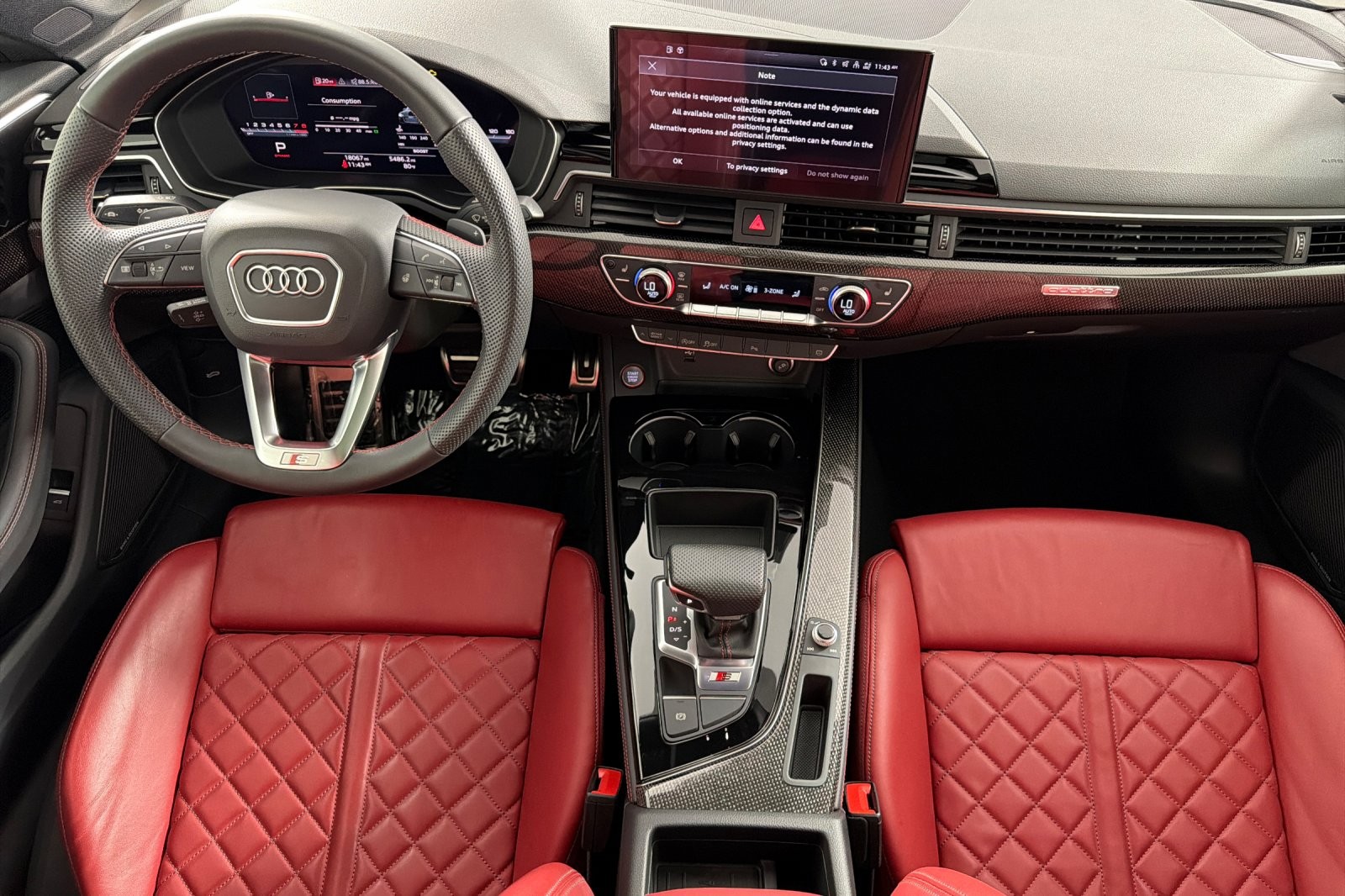 Used 2023 Daytona Gray Pearl Effect Audi Premium Plus 3.0 TFSI quattro image 12