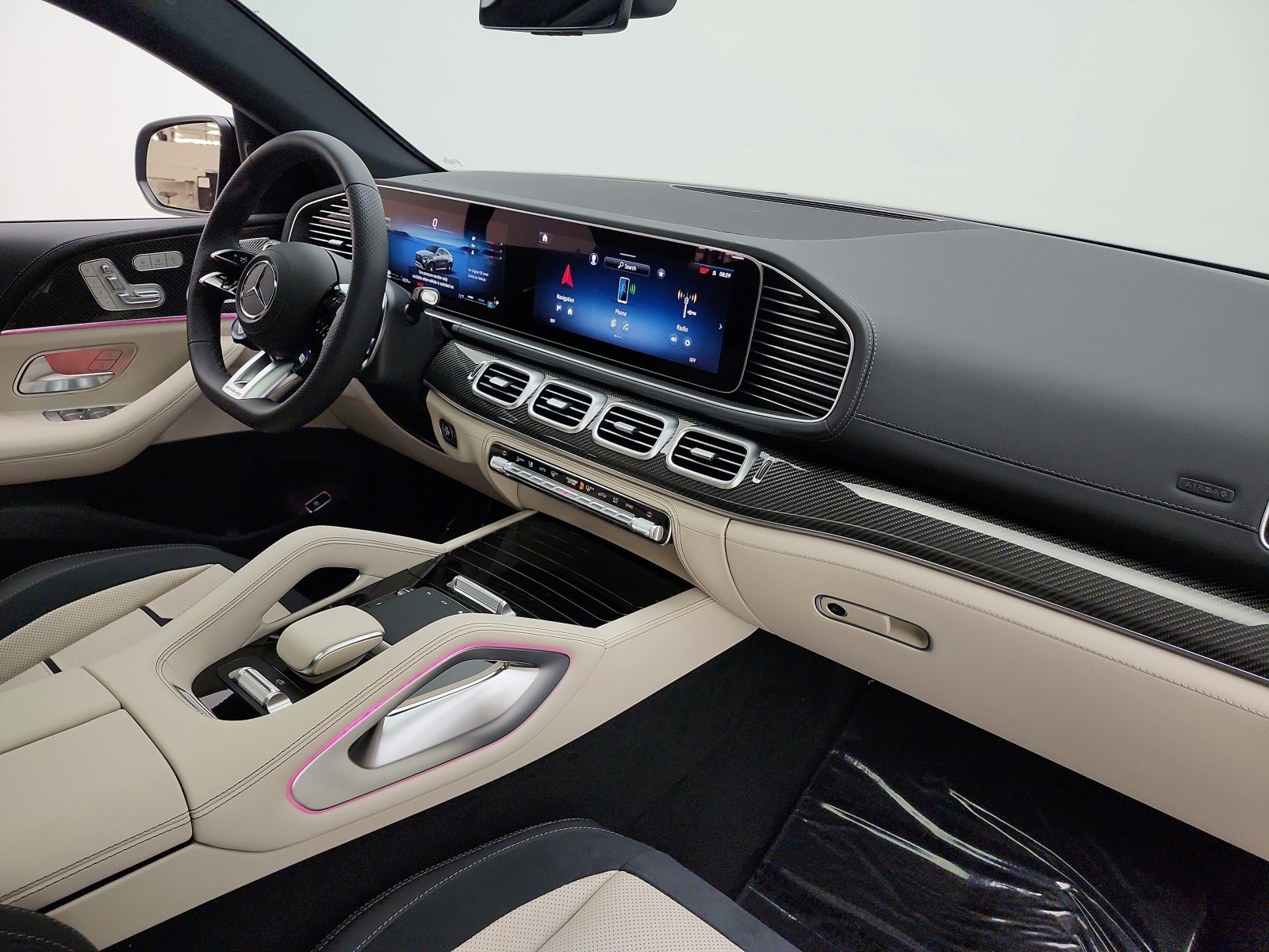 New 2026 MANUFAKTUR Alpine Grey Mercedes-Benz AMG® GLE 53 4MATIC+ Coupe image 14