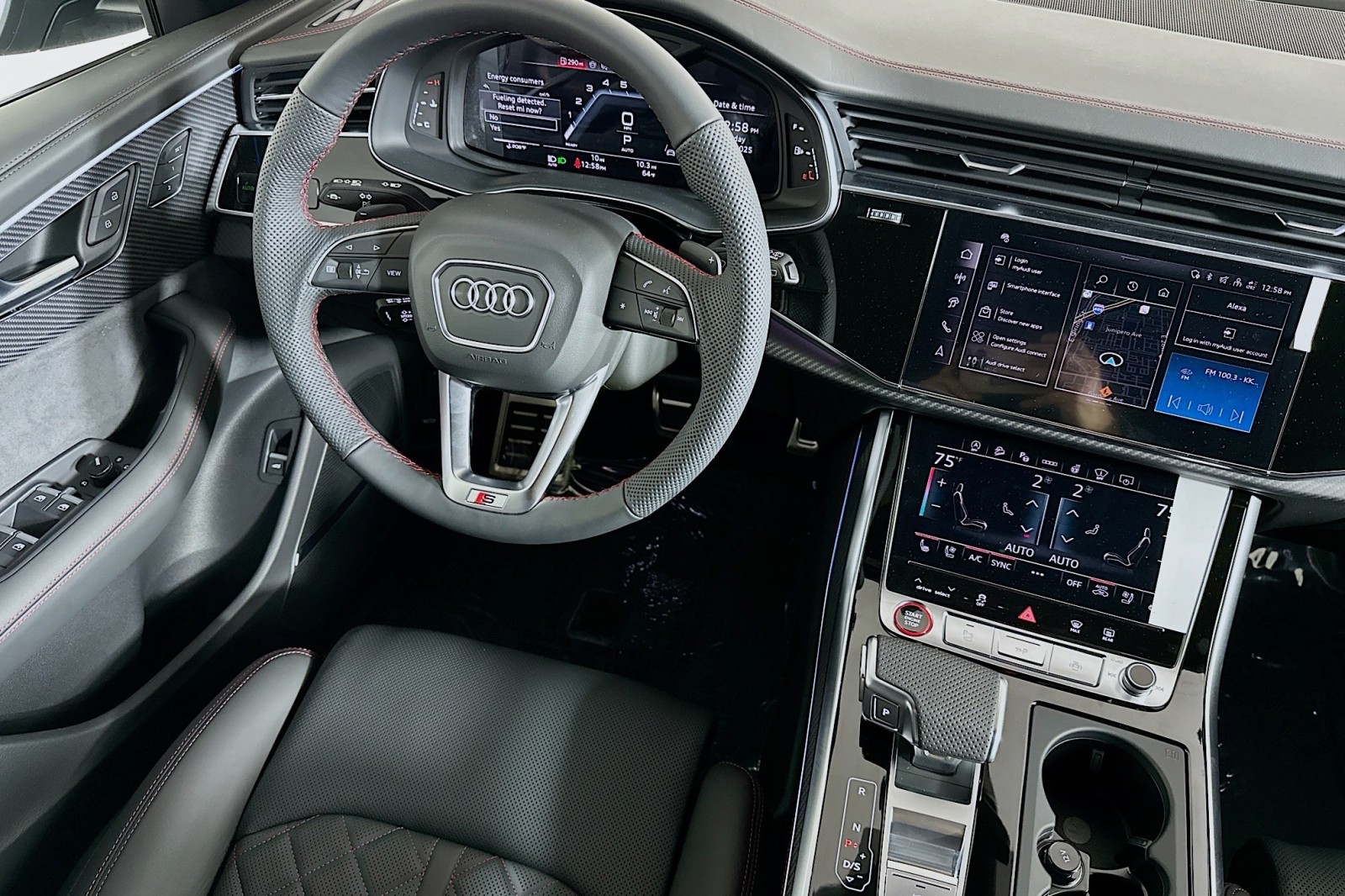 New 2026 Mythos Black Metallic Audi Prestige image 6