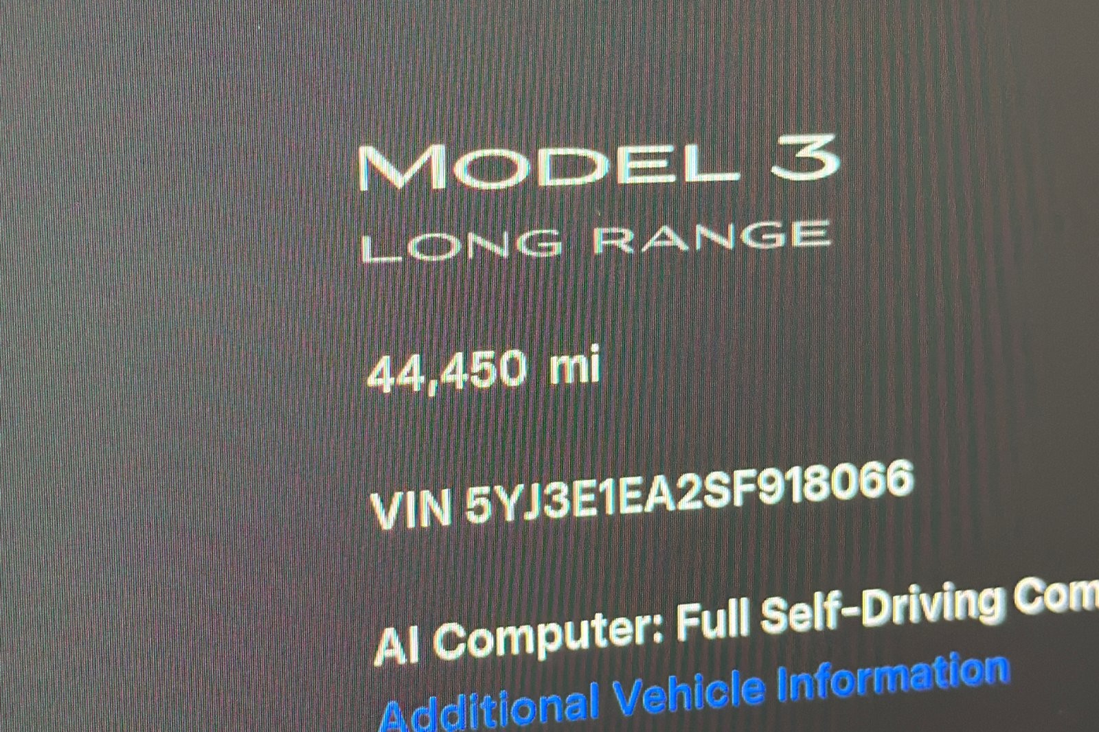 Used 2025 GREY Tesla Long Range RWD image 22