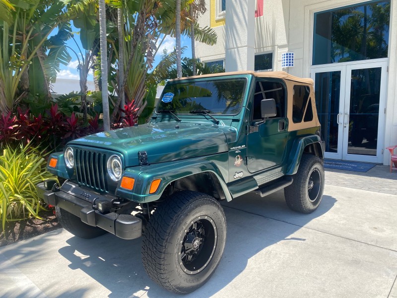 1999 Jeep Wrangler Sahara AUYO AC 6 CYL LOW MILES 47,009 in , 