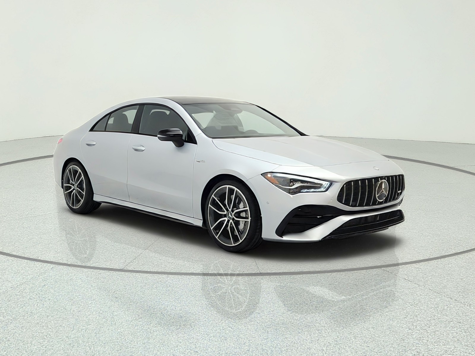 New 2026 Cirrus Silver Metallic Mercedes-Benz AMG® CLA 35 4MATIC Coupe image 3