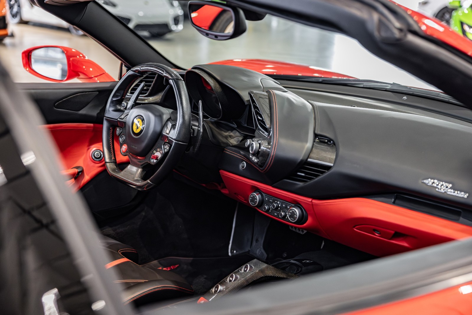 Used Car 2019 Ferrari 488 Spider  - Rare Passenger Display - Racing Seats - Front Lift - Full Ppf For Sale Under $290,000 In Boerne, Texas