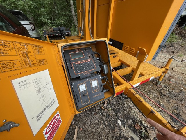 1997 Precision SMC1000 Signboard Trailer LED Message Center  in , 