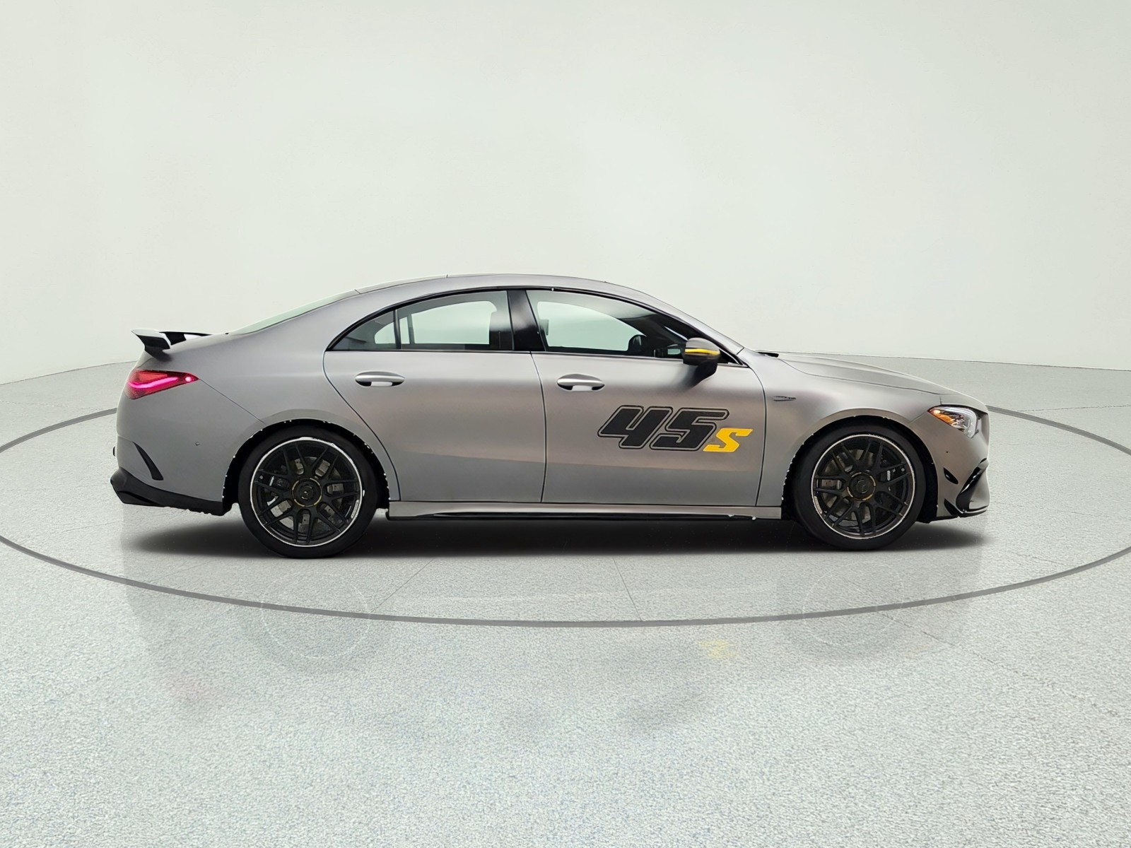 New 2026 MANUFAKTUR Mountain Grey Magno Mercedes-Benz AMG® CLA 45 4MATIC Coupe image 4