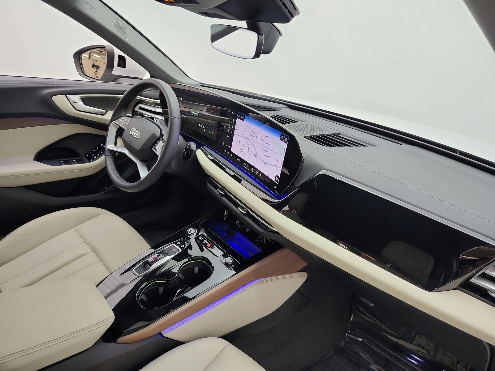 Used 2025 Glacier White Metallic Audi Premium Plus image 19