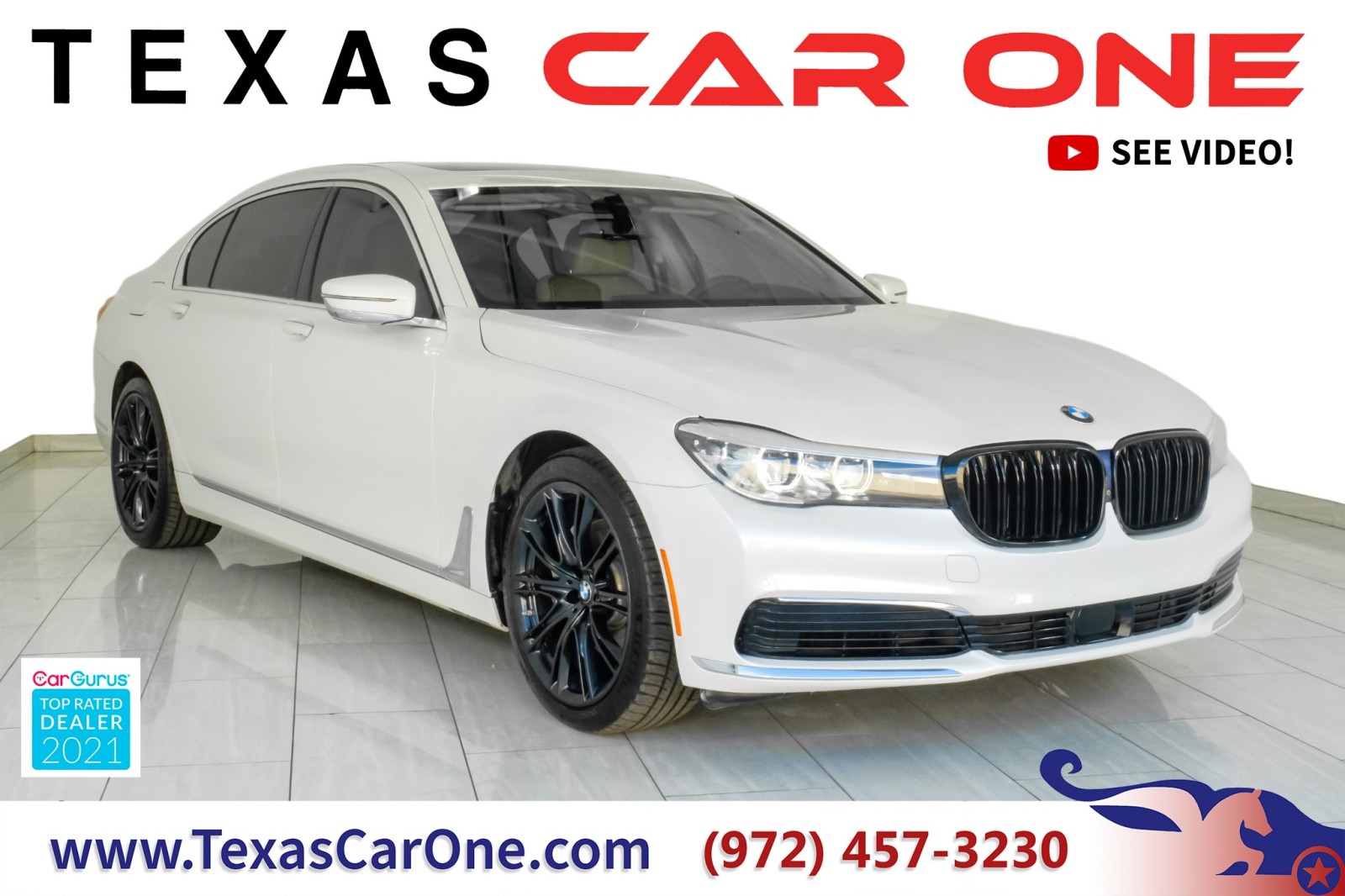 2019 BMW 740i HEADUP DISPLAY BLIND SPOT ASSIST HARMAN KARDON SOUND NAVIGATION