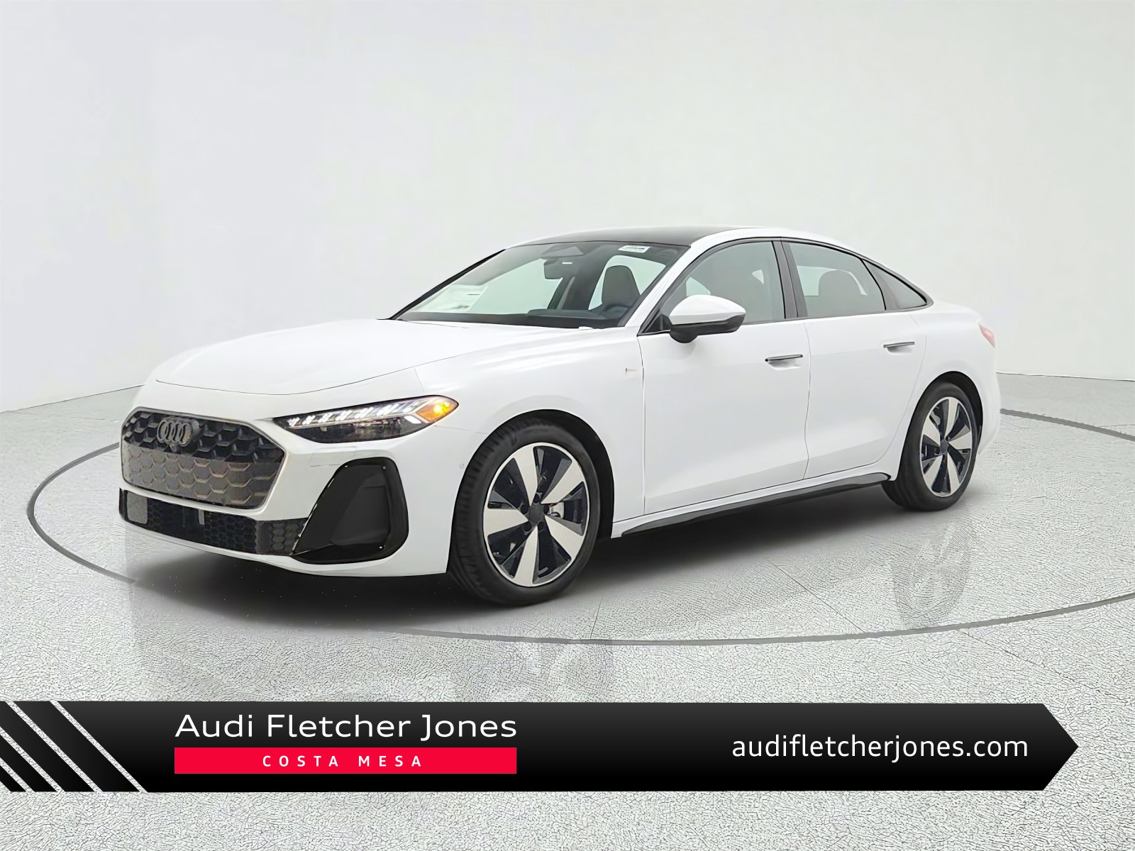 Glacier White Metallic 2026 Audi A5 Sedan All-Wheel Drive Automatic