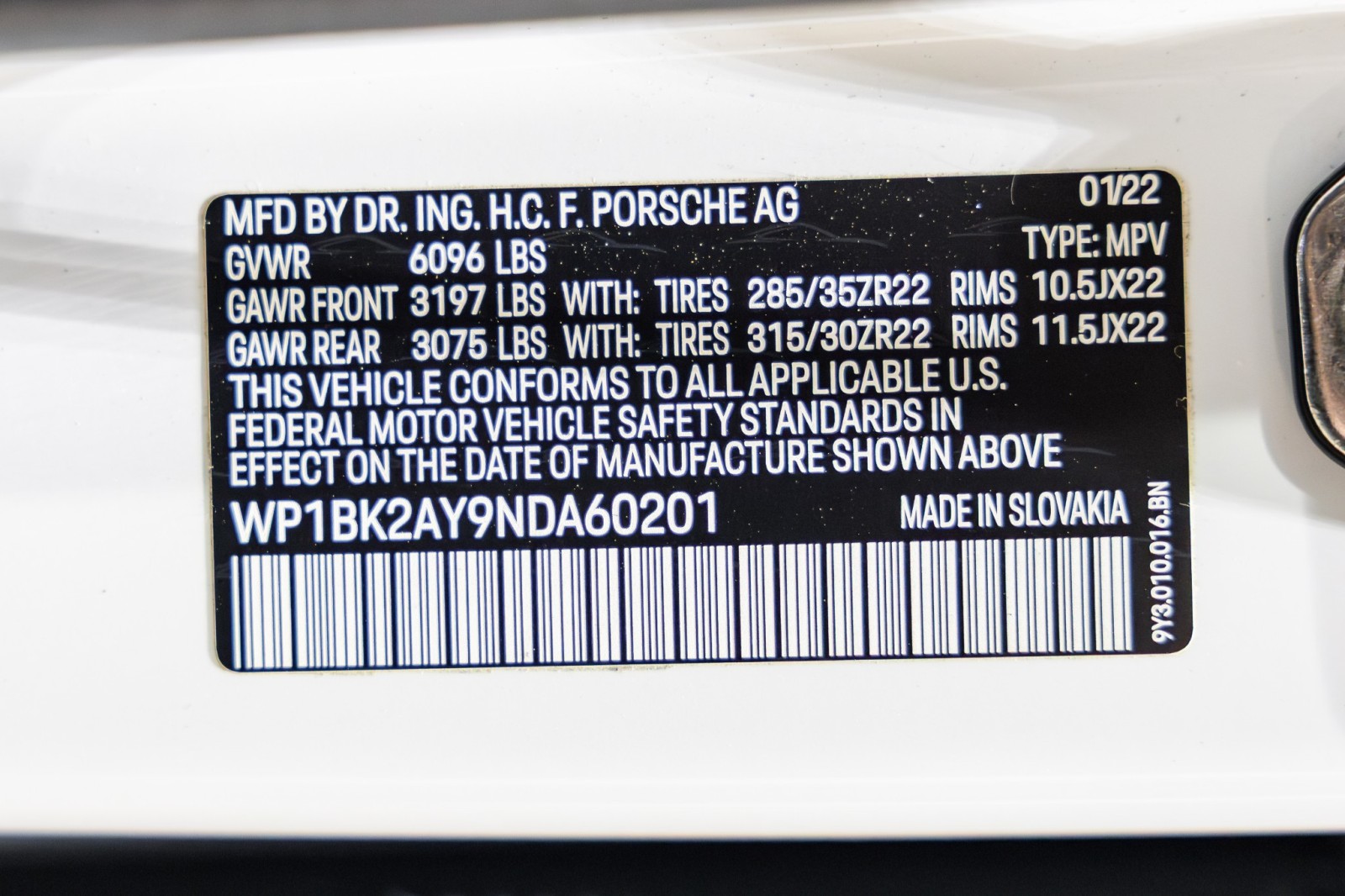 Used Car 2022 Porsche Cayenne  Turbo Gt For Sale Under $140,000 In Boerne, Texas