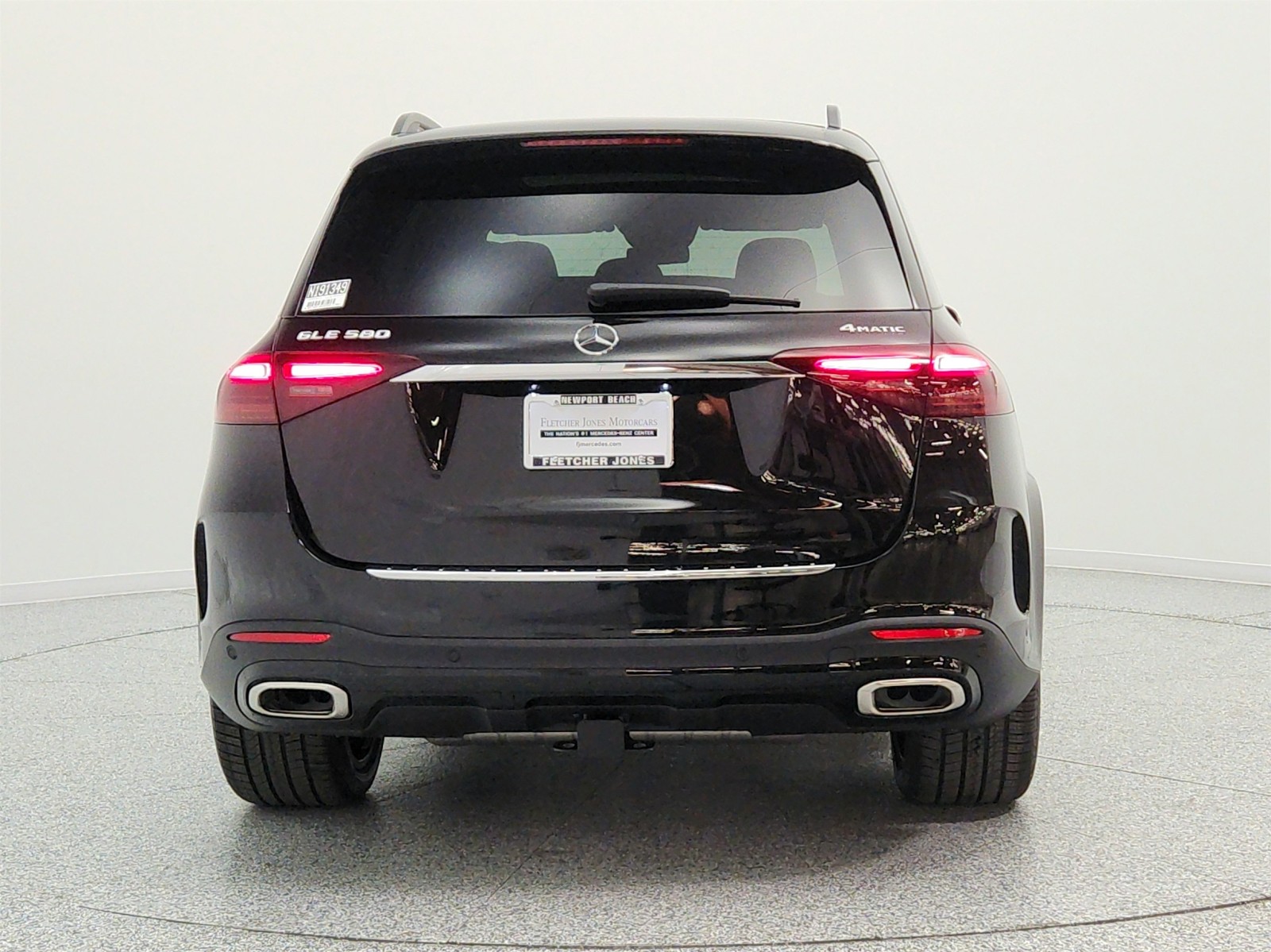 New 2026 Obsidian Black Metallic Mercedes-Benz GLE 580 4MATIC® SUV image 6