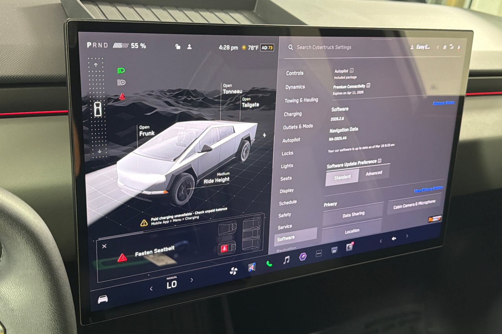 Used 2025 GRAY Tesla AWD image 25