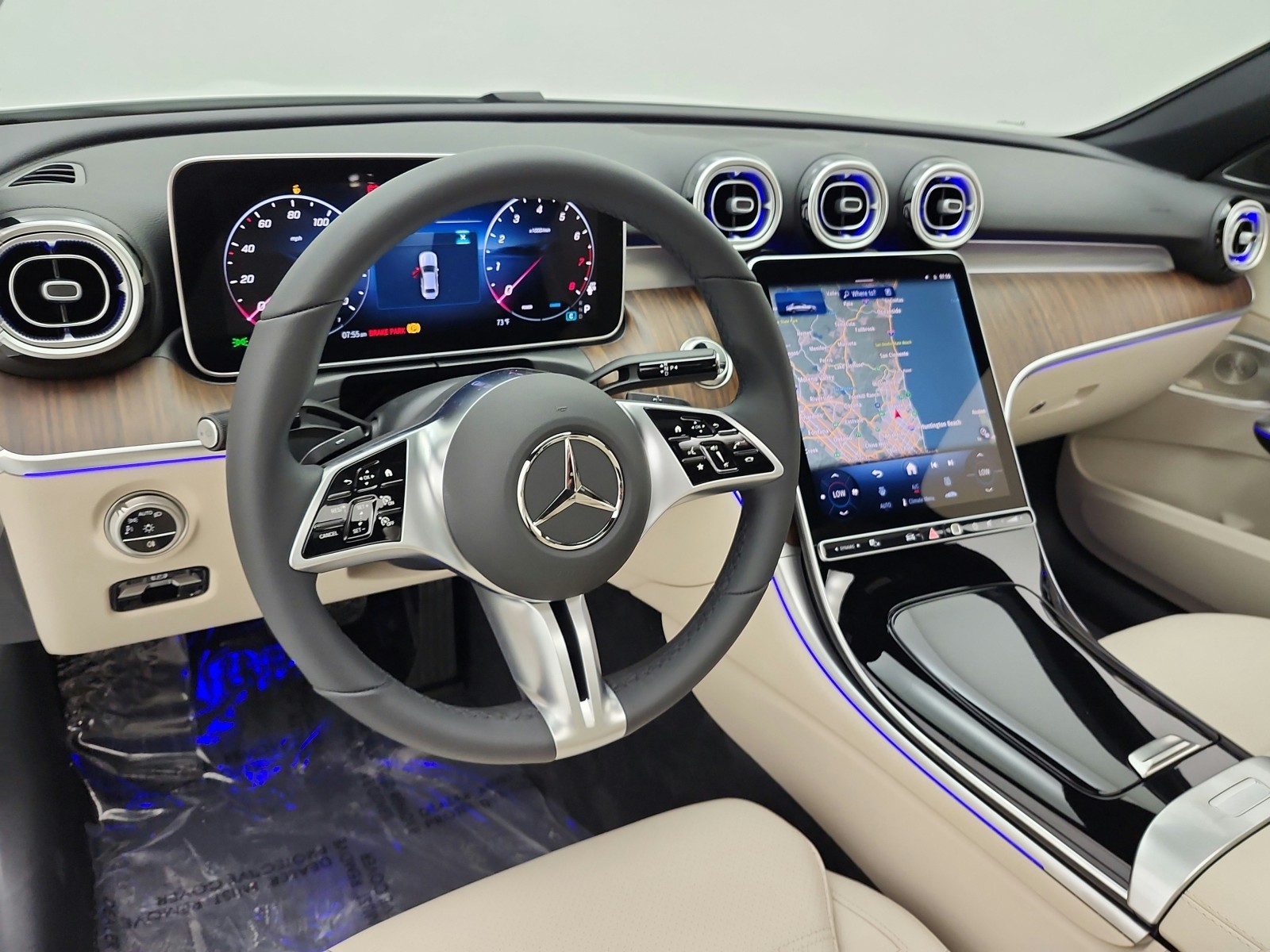 New 2026 Polar White Mercedes-Benz C 300 image 9