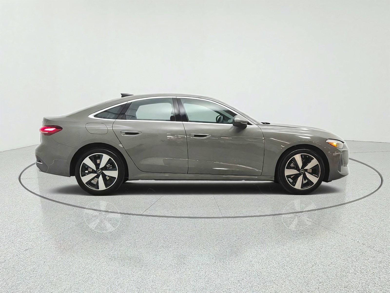 Used 2025 Chronos Gray Metallic Audi Premium image 4