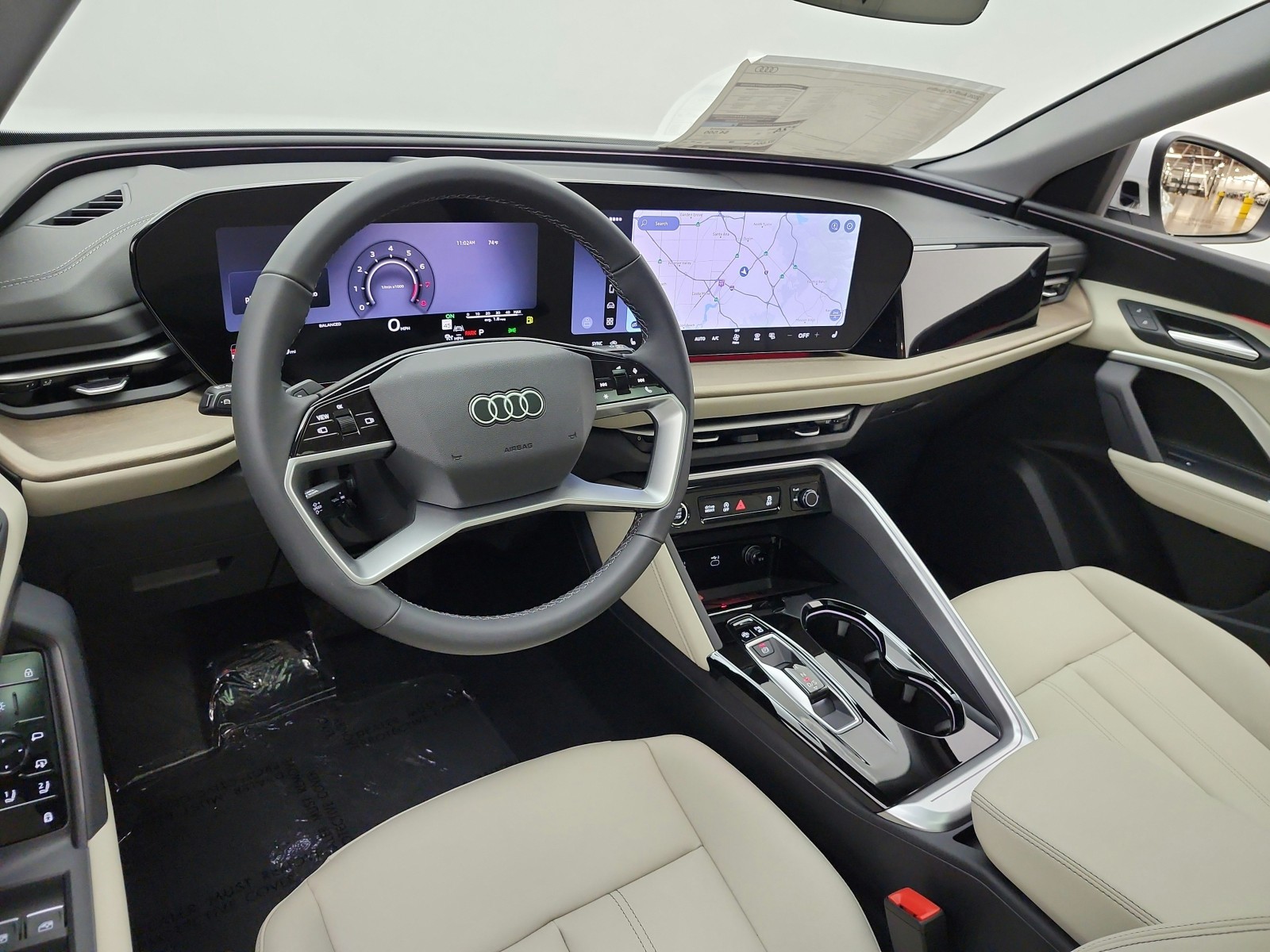 New 2026 Glacier White Metallic Audi Premium 2.0 TFSI quattro image 9
