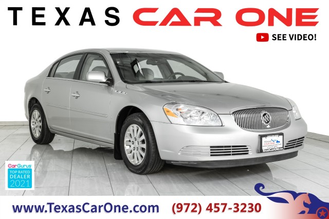 Silver (Platinum Metallic) 2007 Buick Lucerne CX FWD Sedan Front-Wheel Drive Automatic
