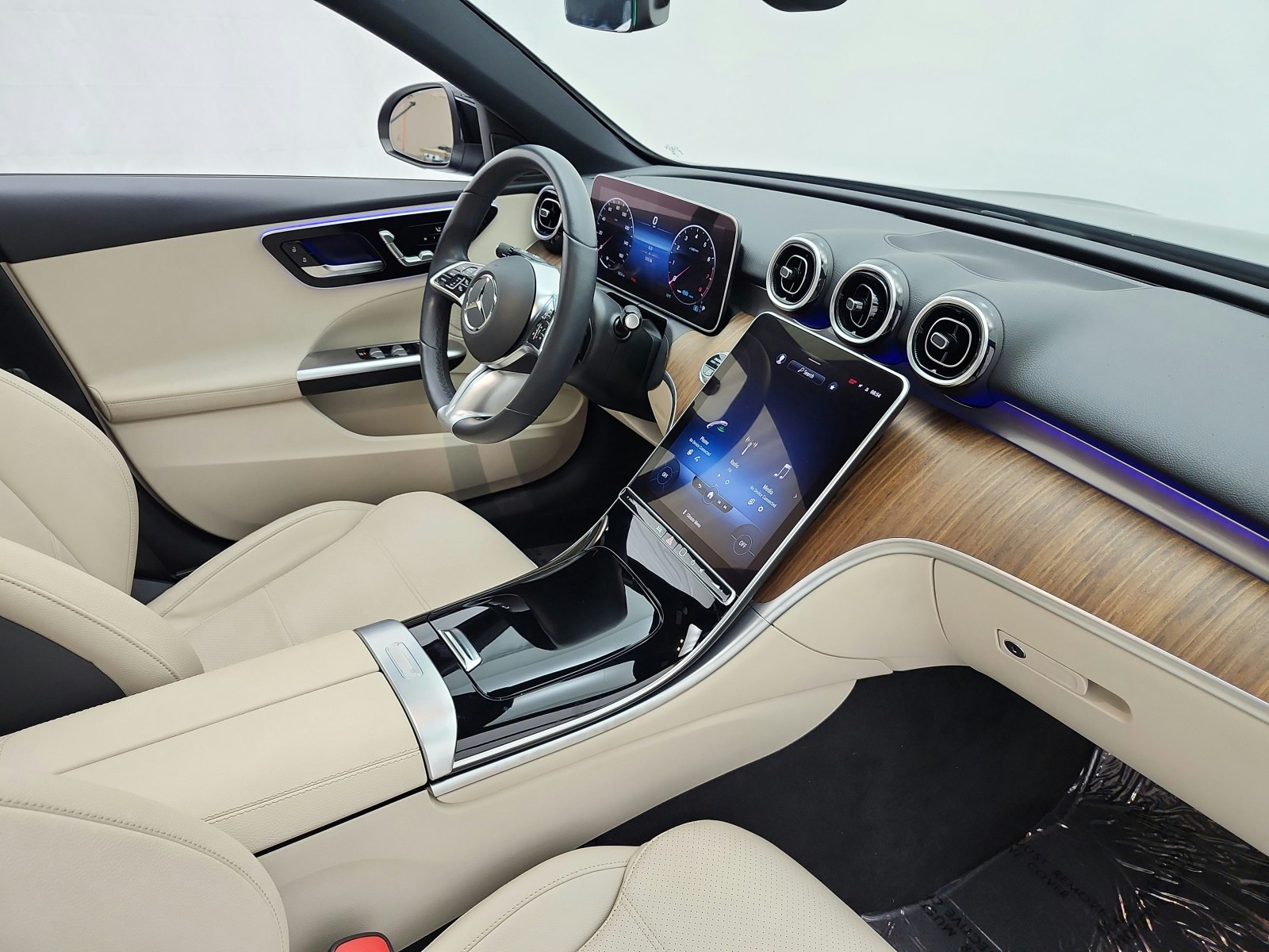 Certified Used 2022 Black Mercedes-Benz C 300 Sedan image 25