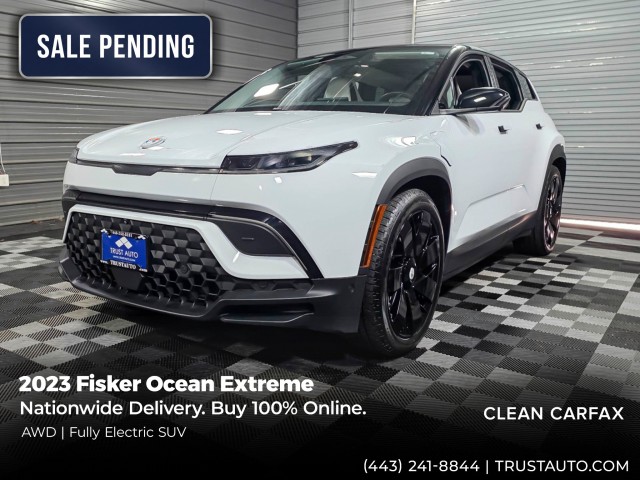 Marine Layer 2023 Fisker Ocean Extreme AWD SUV / Crossover All-Wheel Drive 1-Speed Dual Clutch