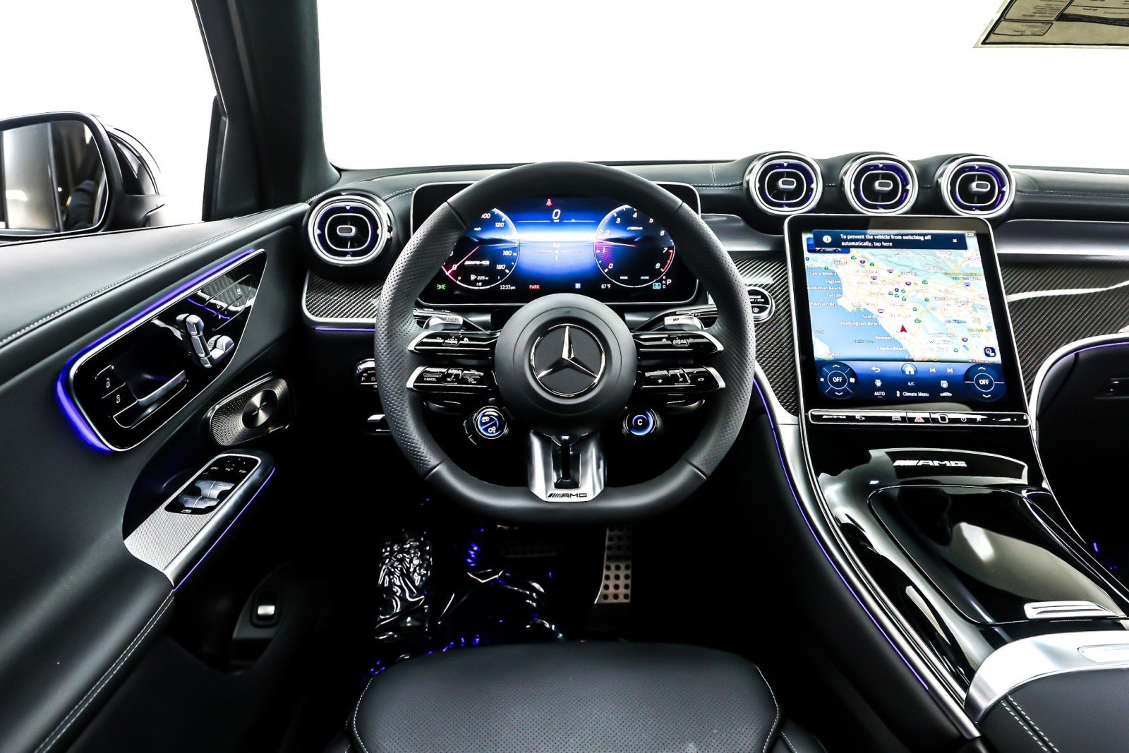 New 2026 Obsidian Black Metallic Mercedes-Benz AMG® GLC 43 4MATIC Coupe image 4