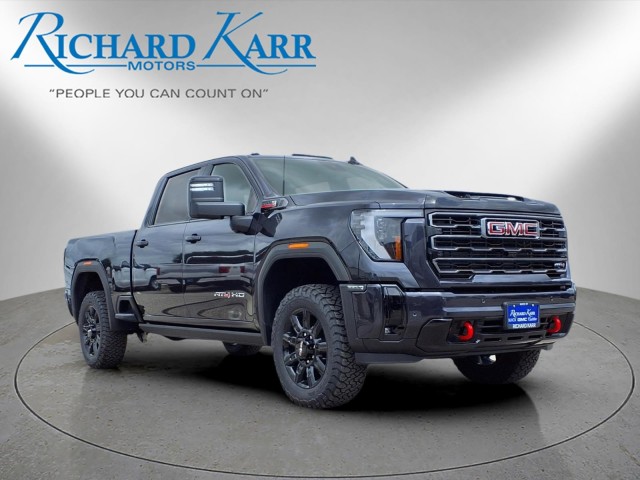 Titanium Rush Metallic 2026 GMC Sierra 2500HD AT4 Crew Cab 4WD Pickup Truck Four-Wheel Drive Automatic