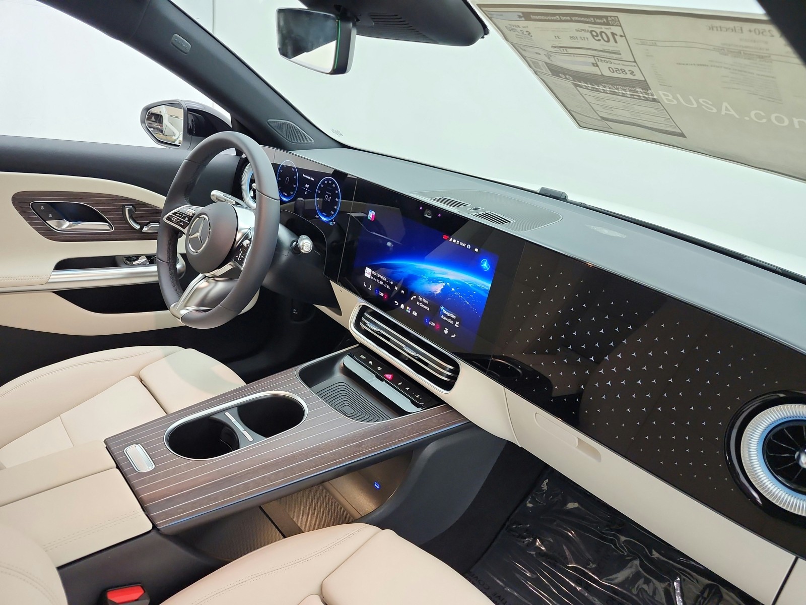 New 2027 Polar White Mercedes-Benz CLA 250+ Electric RWD image 14