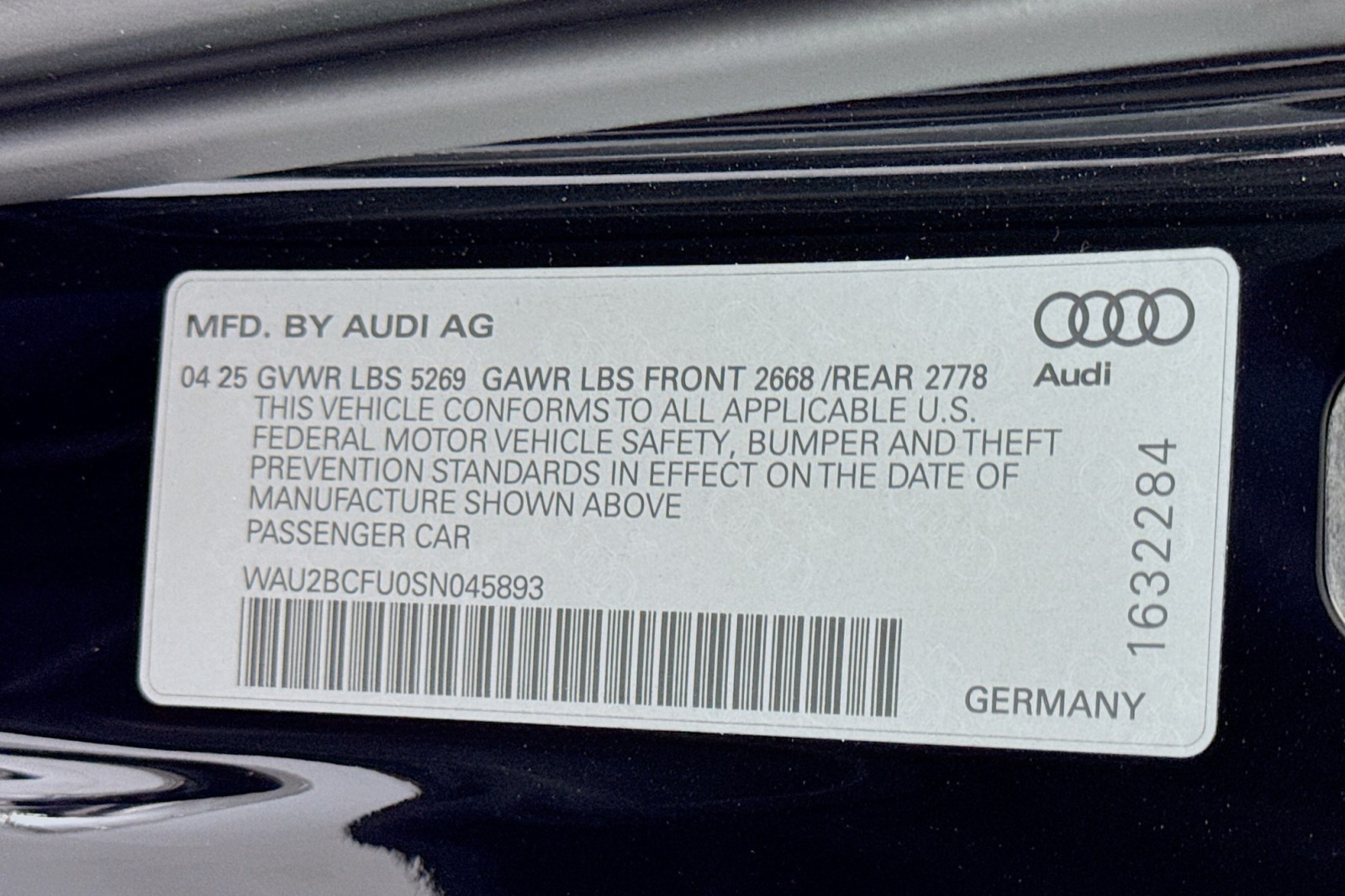 New 2025 Mythos Black Metallic Audi Premium Plus 2.0 TFSI quattro image 29