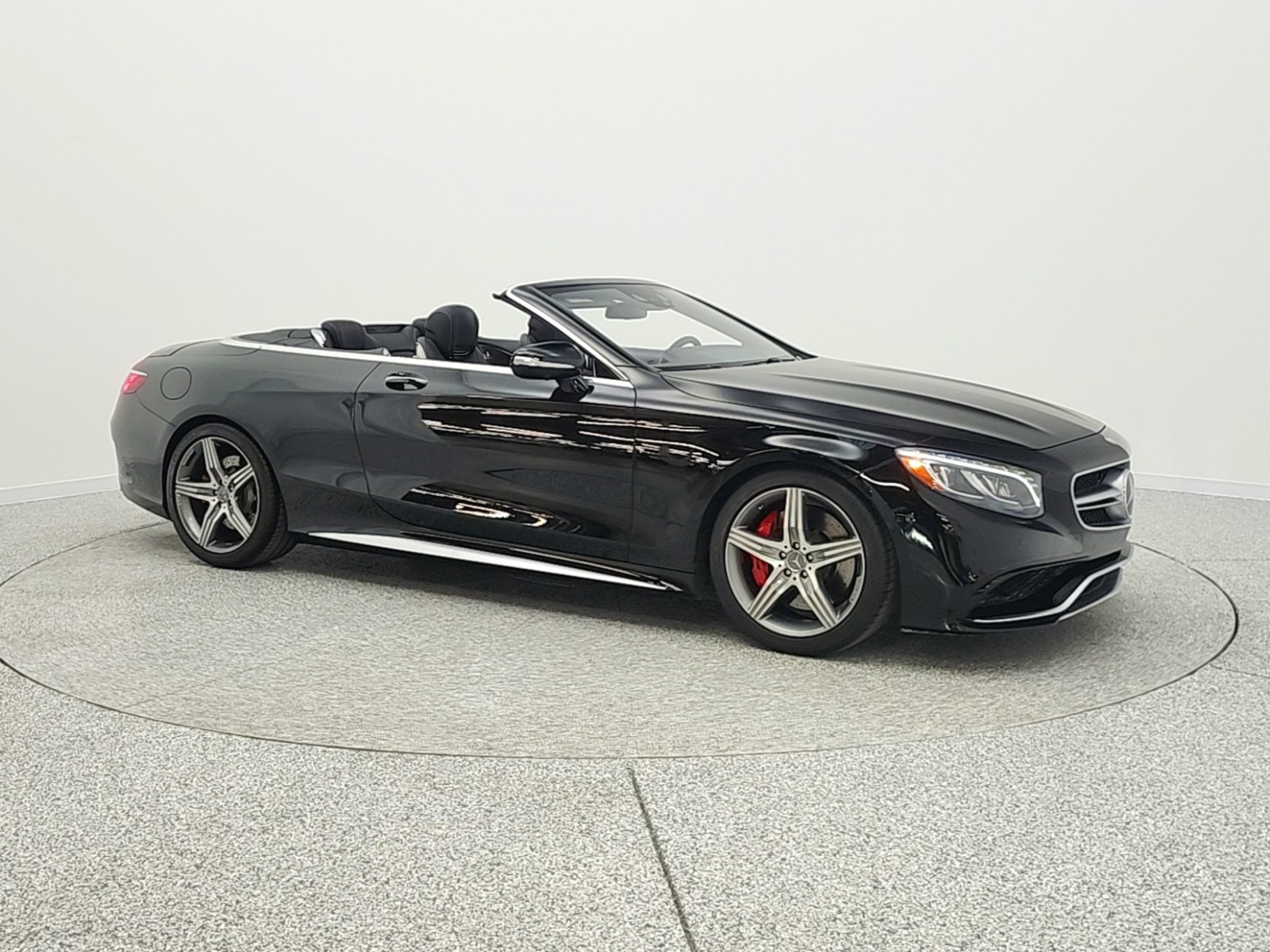 Used 2017 Black Mercedes-Benz AMG® S 63 4MATIC Cabriolet image 3
